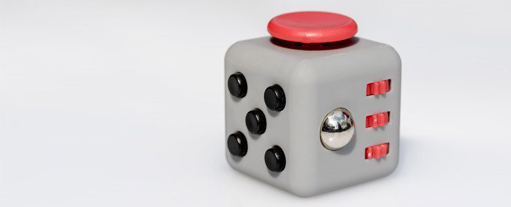 Fidget Cube: A Vinyl Desk Toy by Matthew and Mark McLachlan — Kickstarter